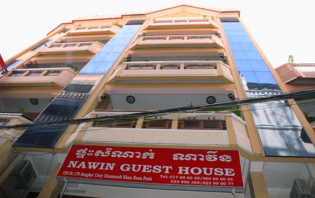 Nawin Palace Guesthouse Phnom Penh Exterior foto